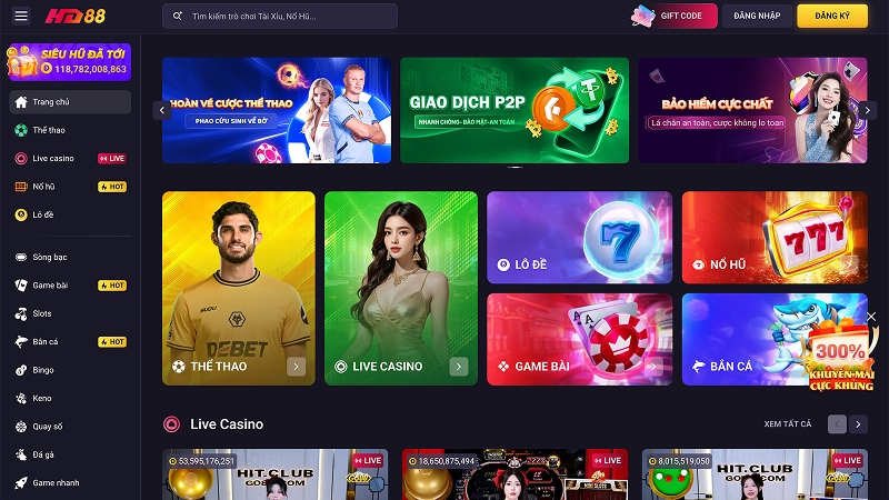 HD88 được cộng đồng cược thủ tin chọn